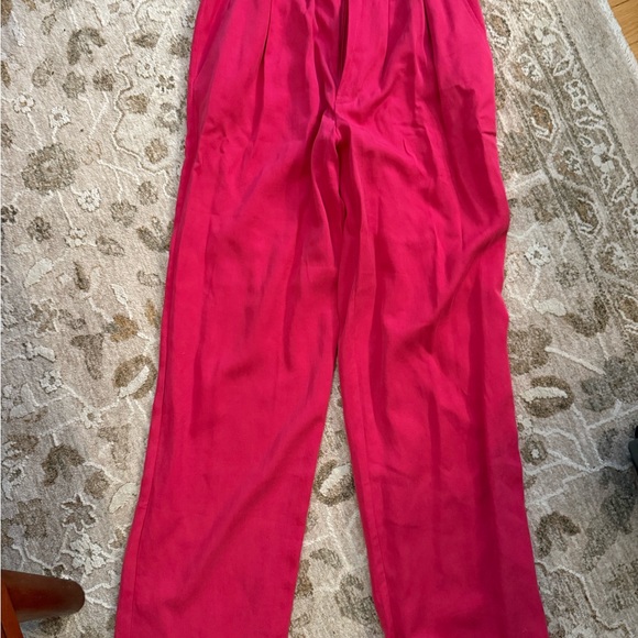 Reformation Pink Mason Pant - Picture 1 of 3
